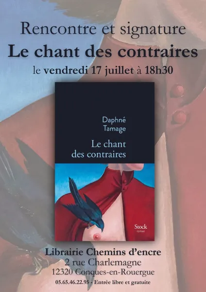 Rencontre et signature avec Daphné Tamage  Conques-en-Rouergue