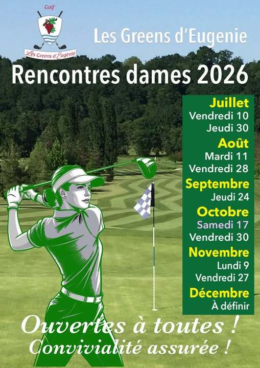 Rencontres dames aux Greens d’Eugénie Bahus-Soubiran