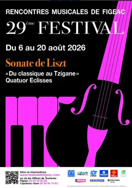 Rencontres Musicales de Figeac à l&rsquo;Abbaye de Loc-Dieu  Martiel