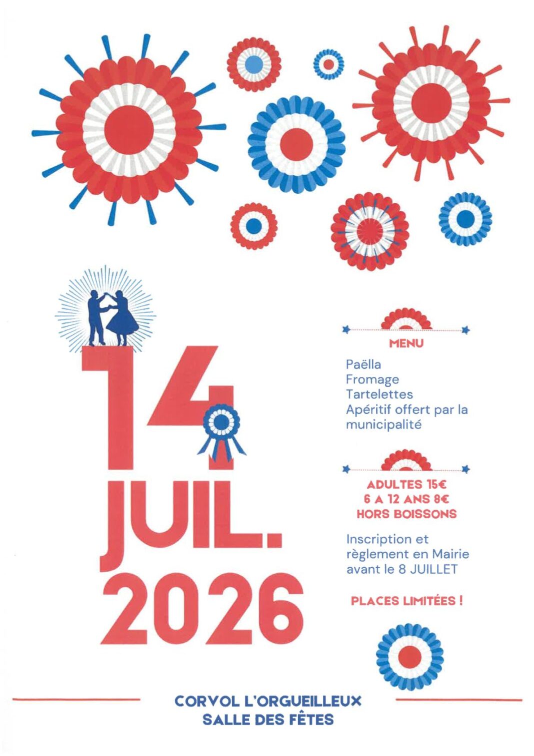 Repas citoyen organisé par la mairie de Corvol-l’Orgueilleux Salle des fêtes Corvol-l’Orgueilleux