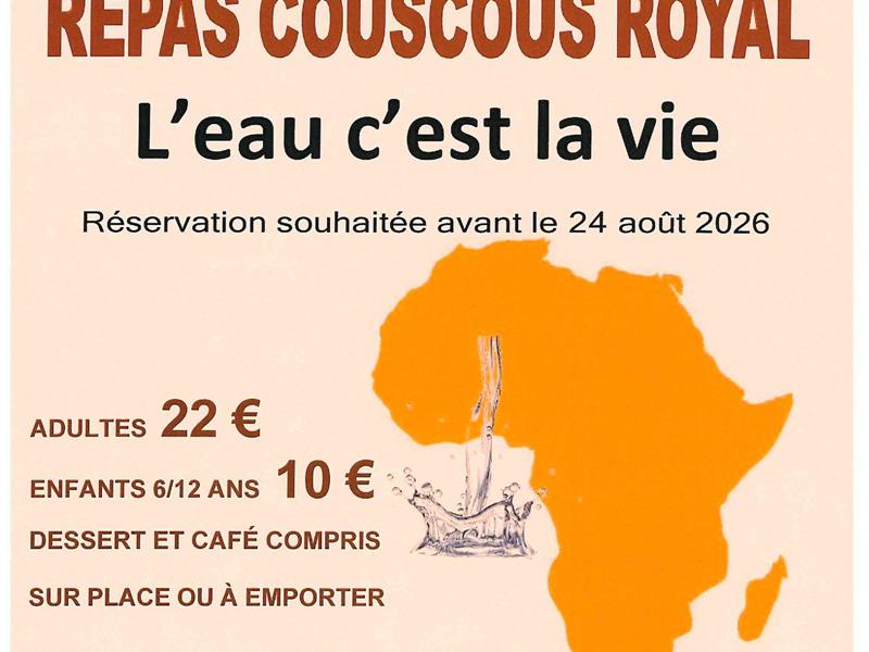 Repas couscous royal au profit du Burkina Faso  Steinsoultz