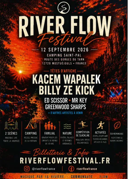 River flow festival  Mostuéjouls