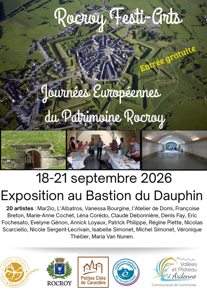 Rocroy Festi-Arts, Bastion du Dauphin, Rocroi