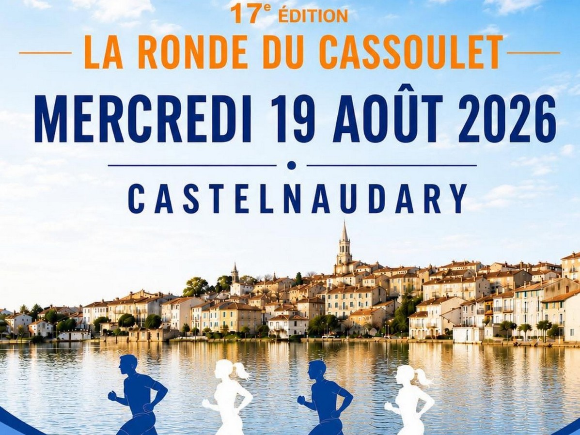 RONDE DU CASSOULET DE LA 25ÈME FÊTE DU CASSOULET 2026 Castelnaudary 2026-08-19