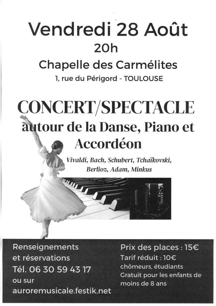 Saison Musicale - Ensemble Aurore Musicale Chapelle des Carmélites Toulouse