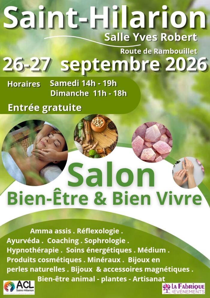 Salon Bien-Etre et Bien Vivre Salle Yves Robert Saint-Hilarion