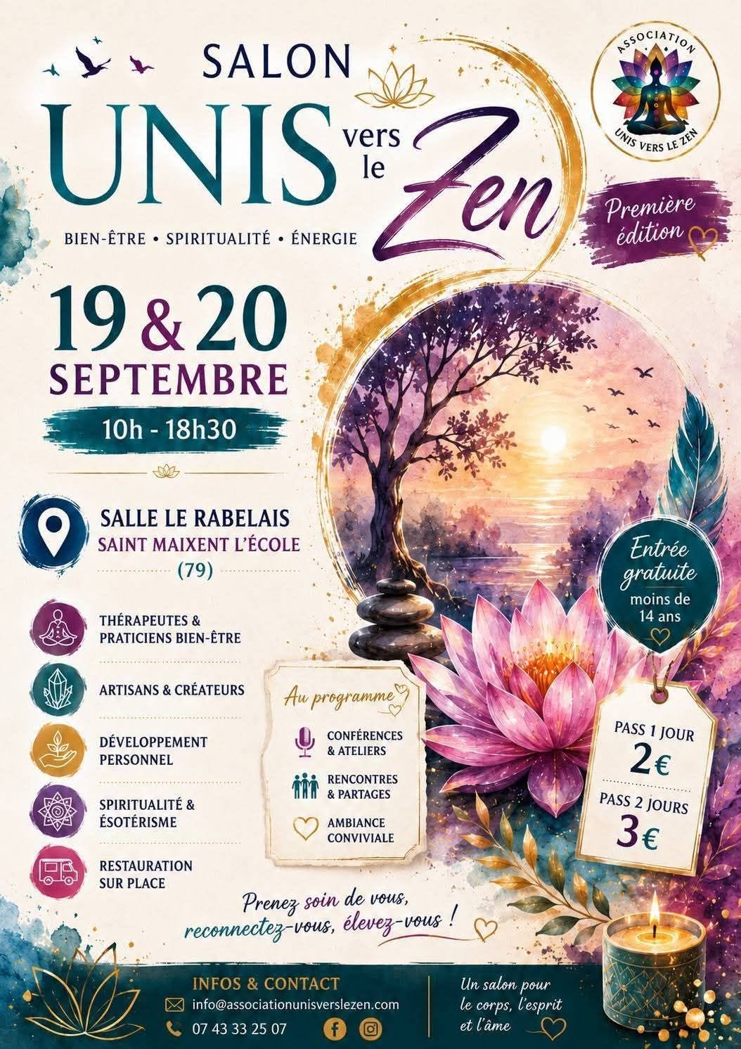 Salon bien-être rue rabelais Saint-Maixent-l’École