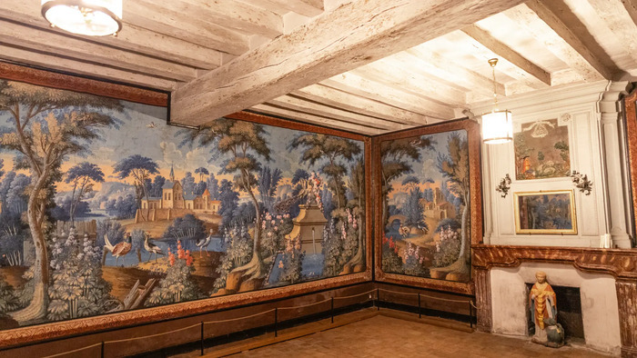 Salon des Toiles Peintes Presbytère Savennières