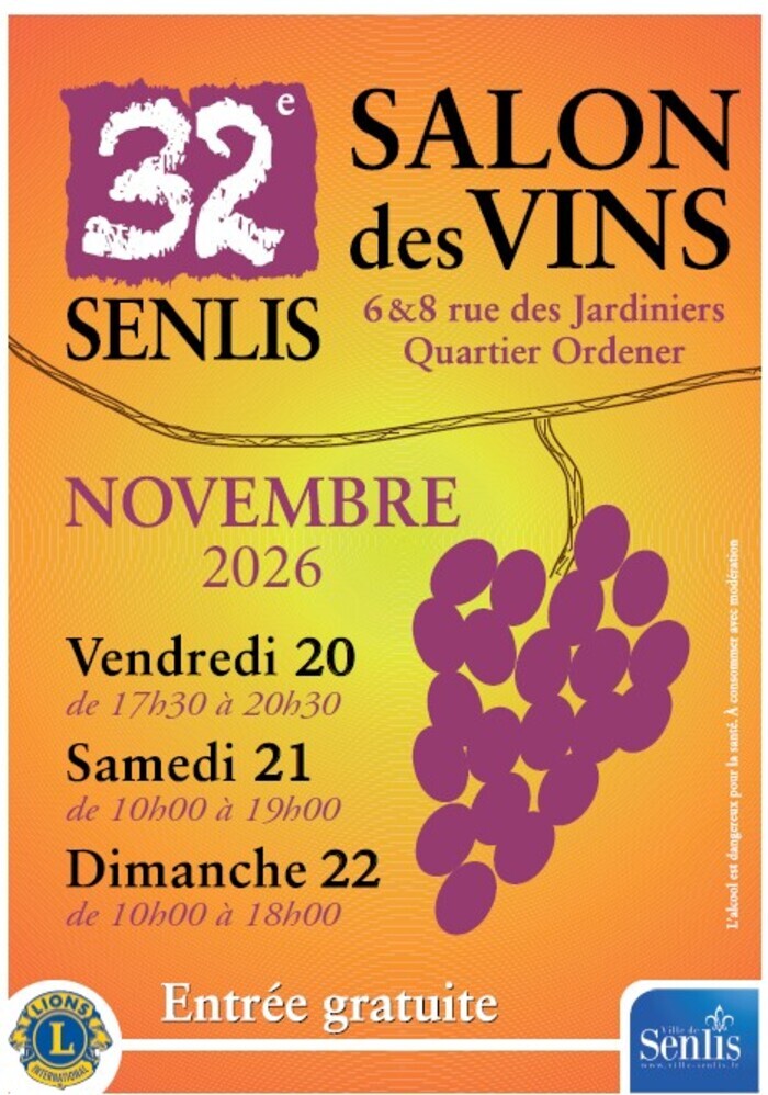 SALON DES VINS DE SENLIS Manège du Quartier Ordener Senlis