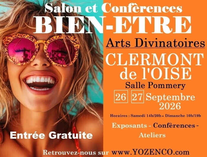 Salon du Bien-être “Yozenco” à la Salle Pommery à Clermont de l’Oise Clermont de l’Oise Fitz-James