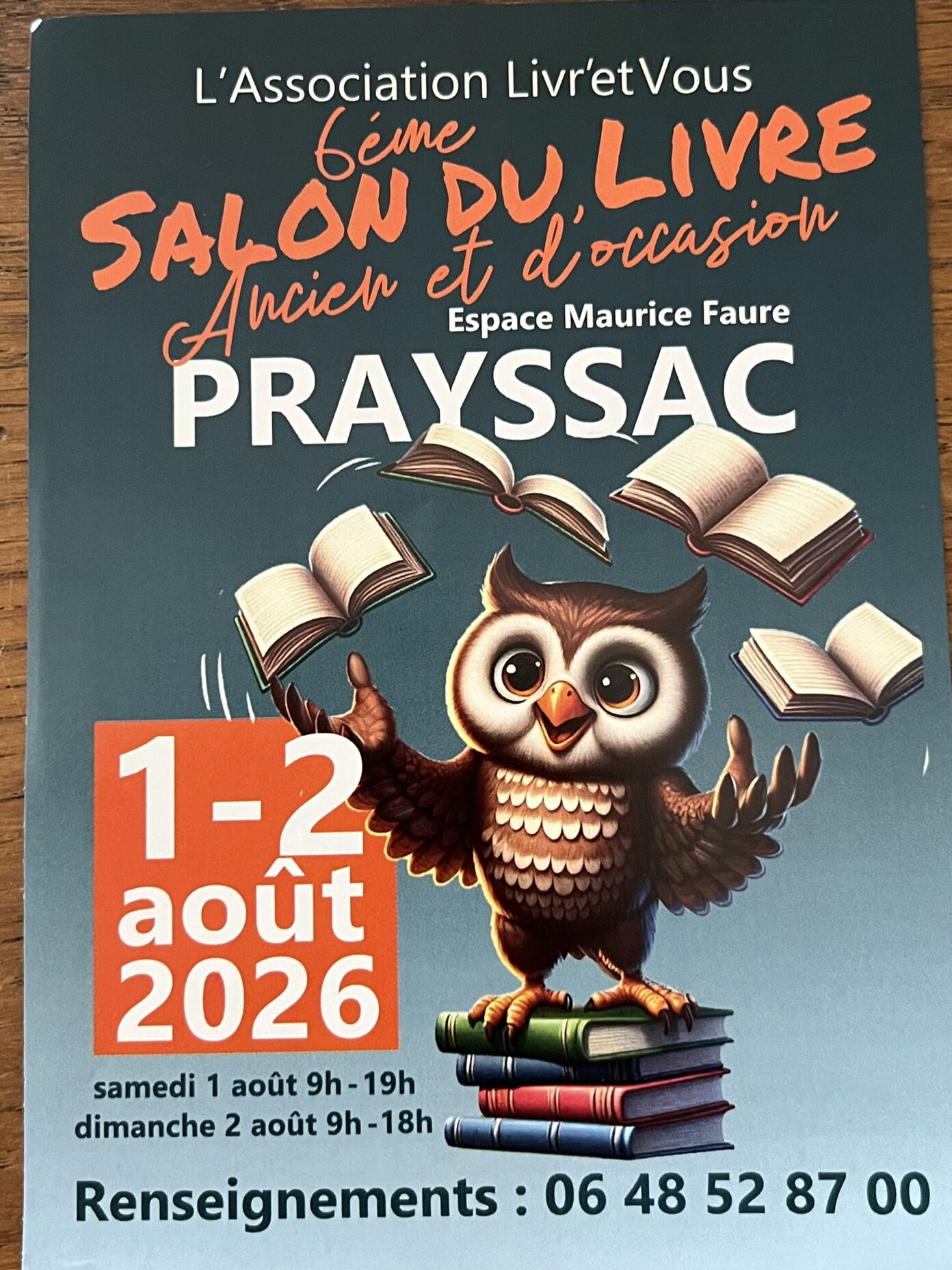 Salon du livre ancien et d’occasion à Prayssac Prayssac