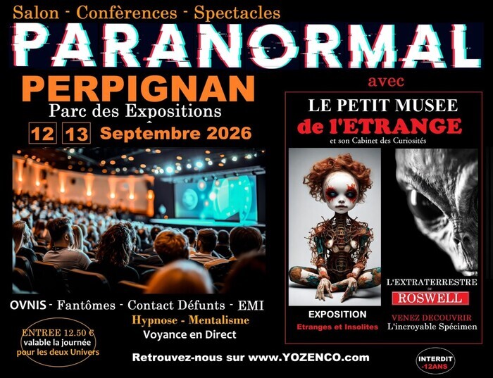 Salon du Paranormal au Parc des Expositions à Perpignan Perpignan Perpignan