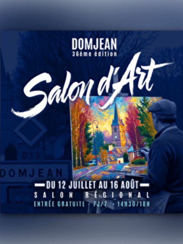 Salon régional d’art de Domjean Rue du Jardin Saint-Jean Domjean