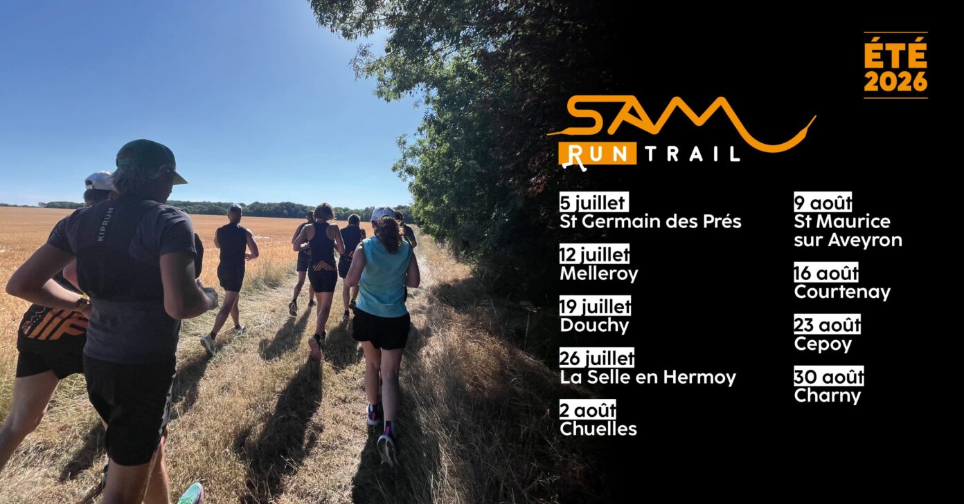 SAM RUN TRAIL Sortie footing ouverte à tous  Chuelles