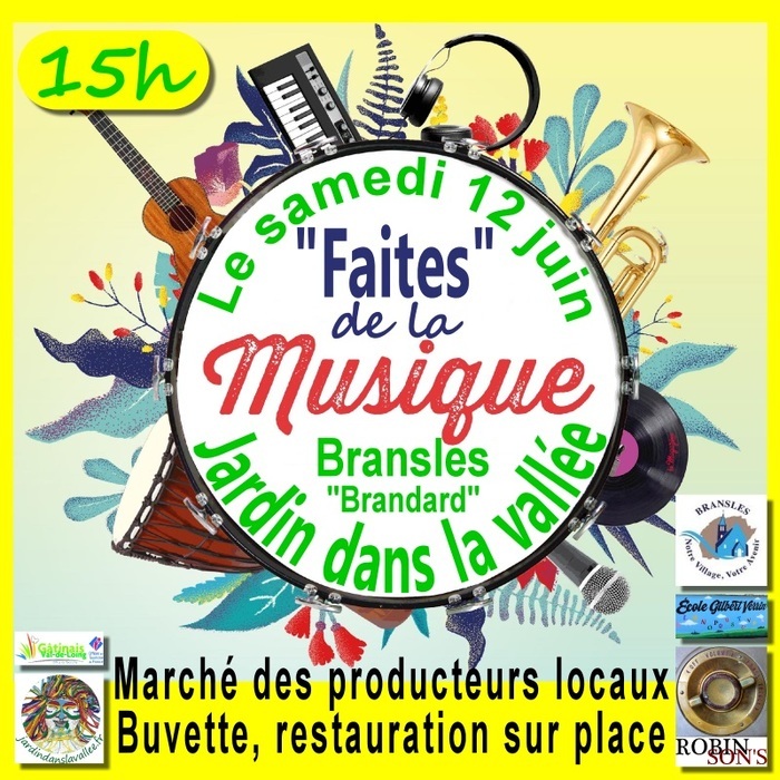 Samedi 12 juin « FAITES » de la musique au Jardin dans la vallée, le jardin dans la vallée, Bransles