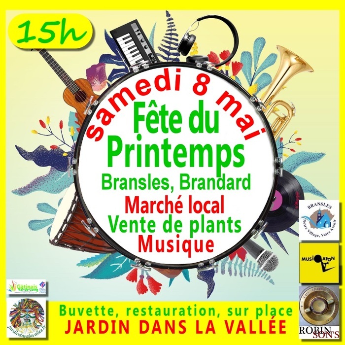 Samedi 8 mai 2027. Festival musical au Jardin dans la vallée ., le jardin dans la vallée, Bransles