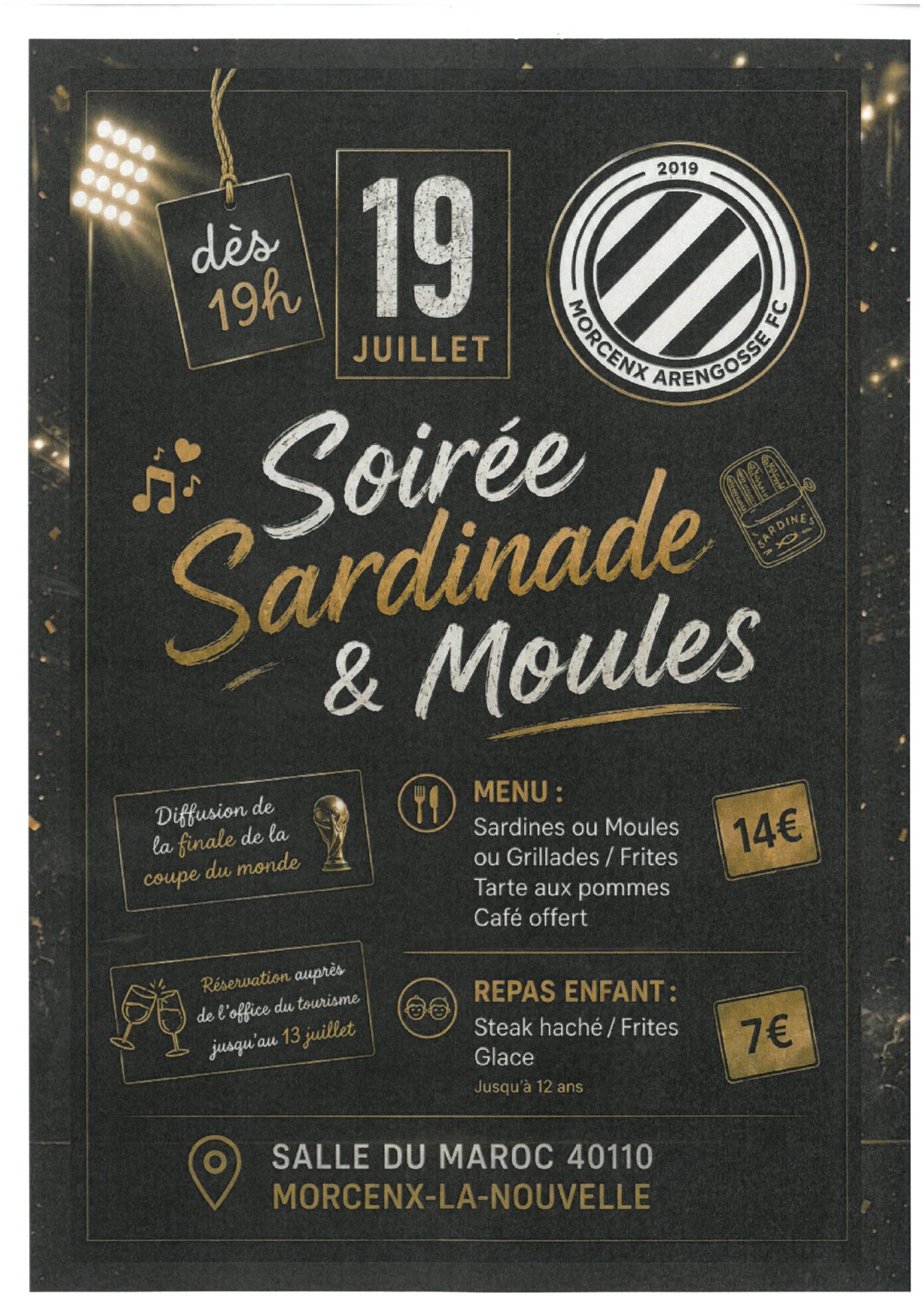Sardinade du FC Morcenx-Arengosse Morcenx-la-Nouvelle