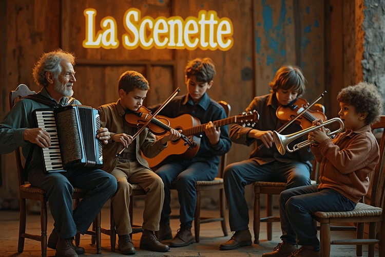 Scénette ouverte La Scénette Léobard