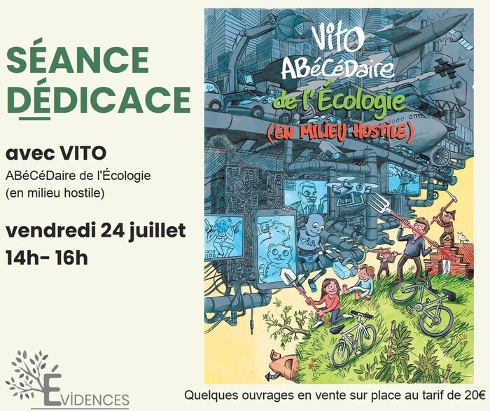 Séance de dédicace Tiers-lieu des évidences Bachy