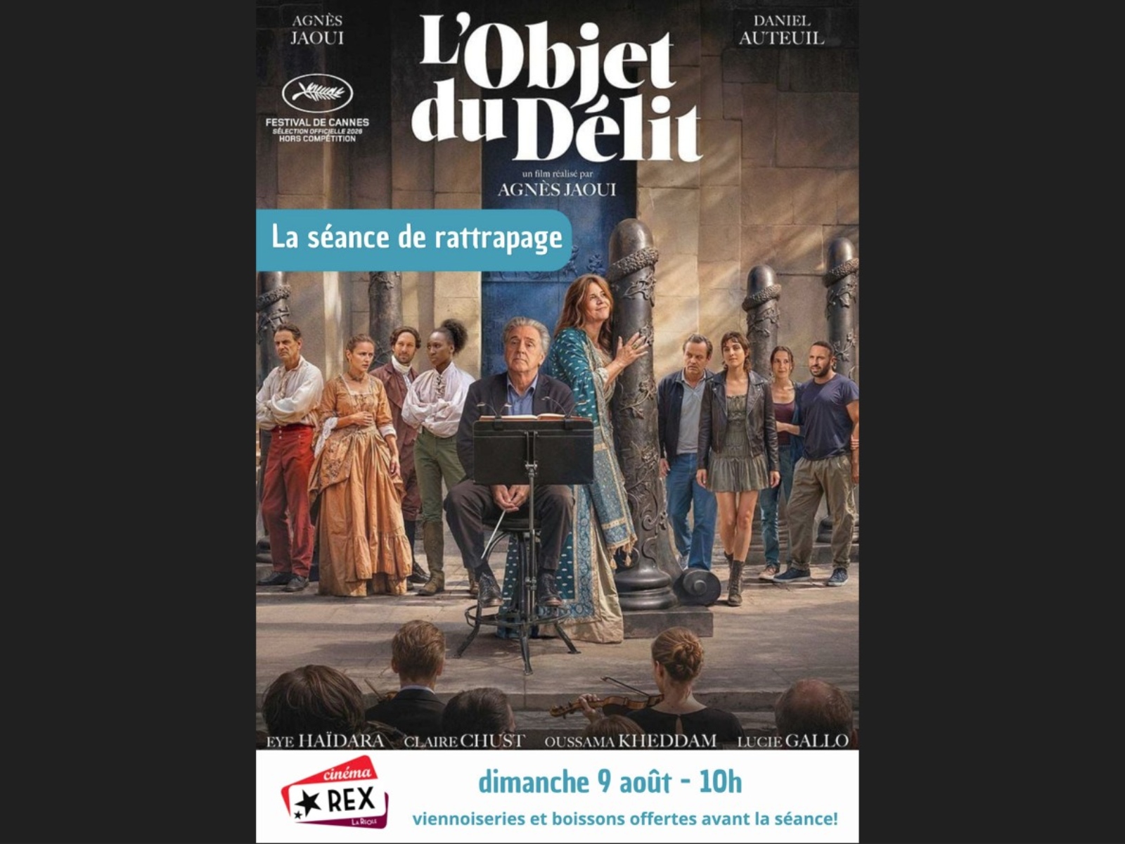 Séance rattrapage l’objet du délit Pl. de la Libération La Réole