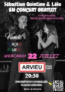 Sébastien Quintino & Lélo EN CONCERT  Arvieu