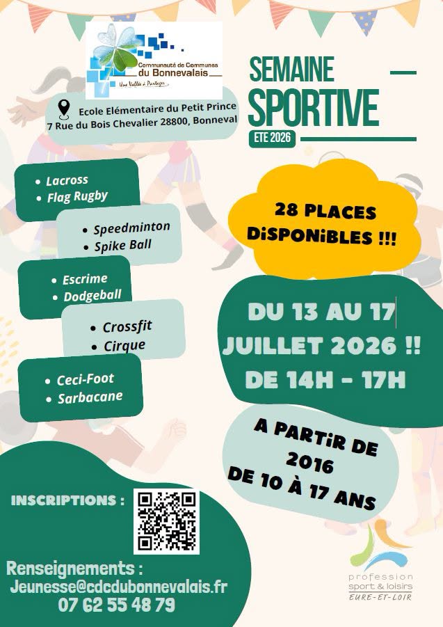 Semaine sportive Bonneval