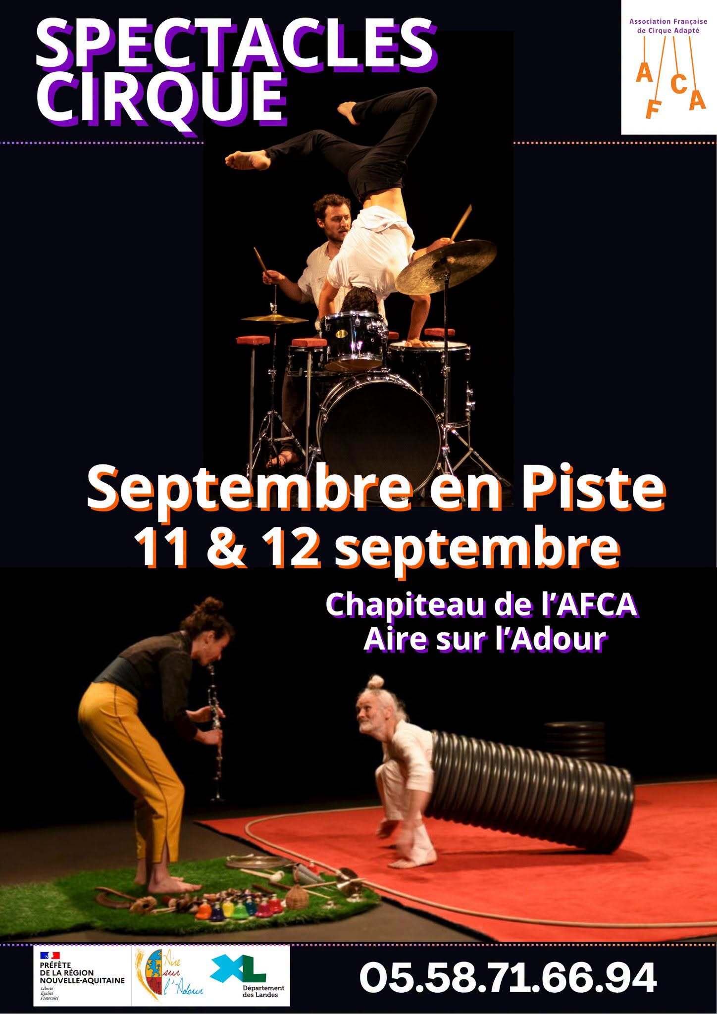 Septembre en piste AFCA Aire-sur-l'Adour 2026-09-11