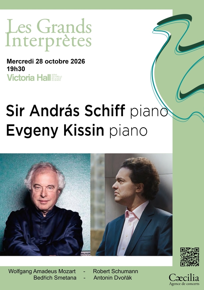 Sir András Schiff; Evgeny Kissin, Victoria Hall, Genève