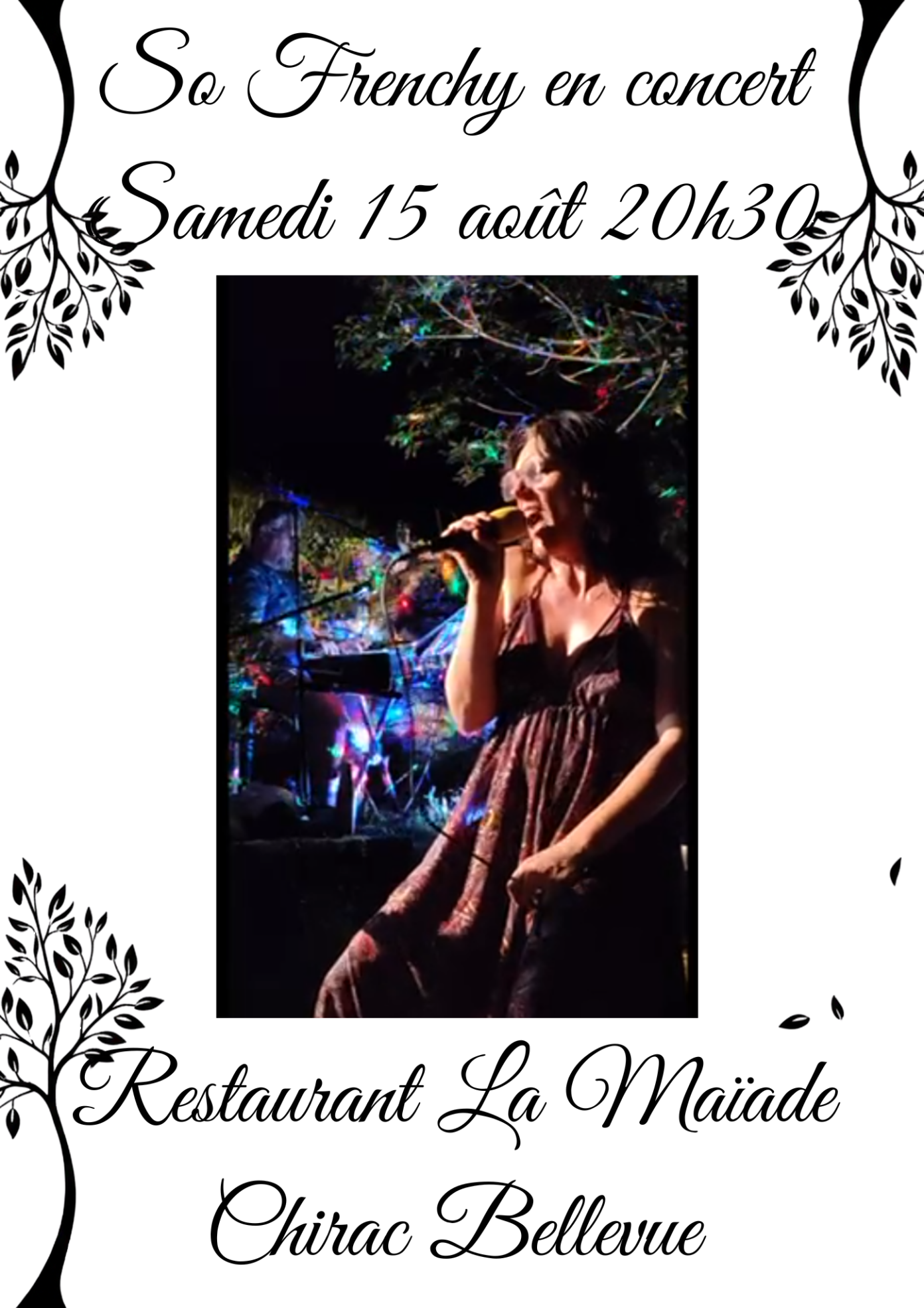 So Frenchy en concert Chirac-Bellevue