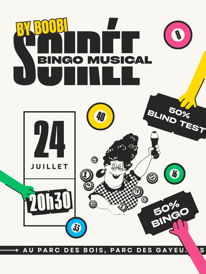Soirée bingo musical… on remet ça !, Guinguette du Parc des Bois, Parc des Gayeulles, Rennes
