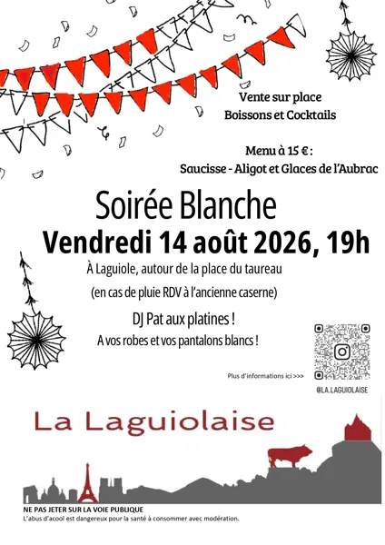 Soirée blanche Laguiole