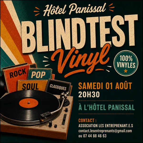 Soirée Blind-Test Vinyl  La Salvetat-Peyralès
