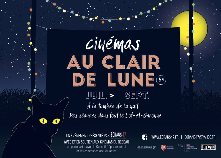 Soirée cinéma au clair de lune Castillonnès