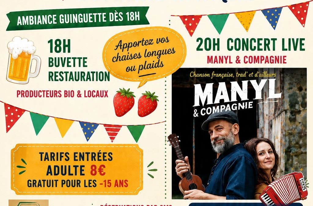 Soirée concert sous les tilleuls  Cause-de-Clérans