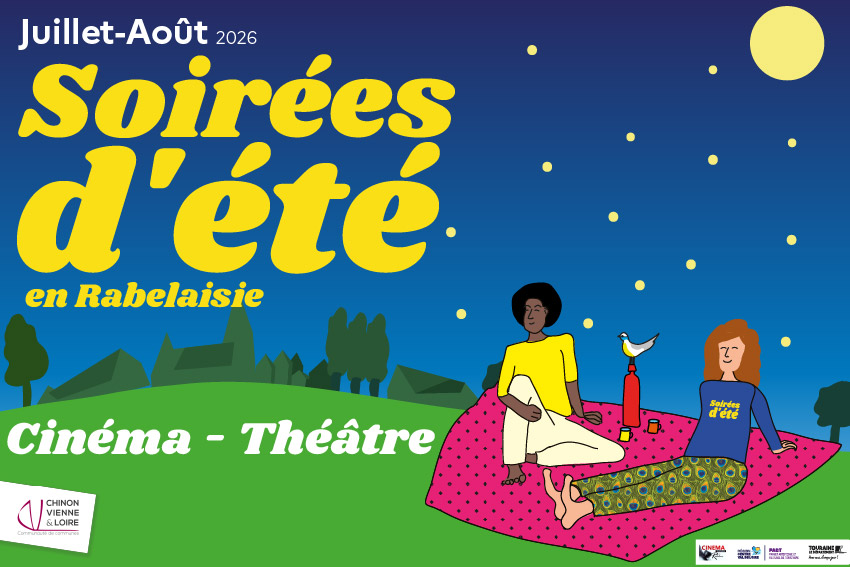 Soirée d’été en Rabelaisie Le Théâtre Ambulant Chopalovitch Saint-Germain-sur-Vienne