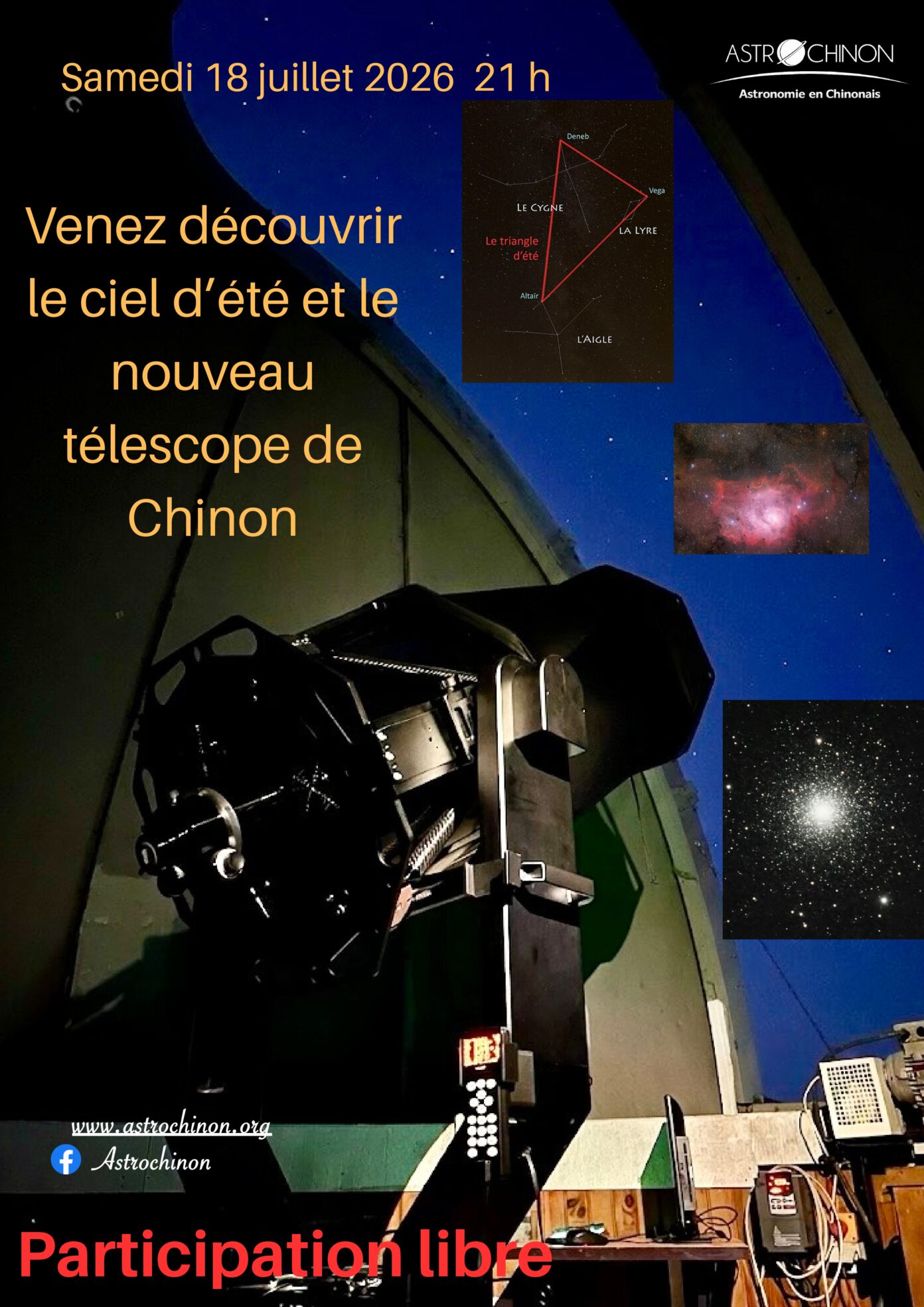 Soirée d’observation Chinon