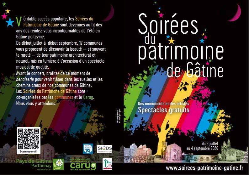Soirée du patrimoine de Gâtine Beaulieu-sous-Parthenay