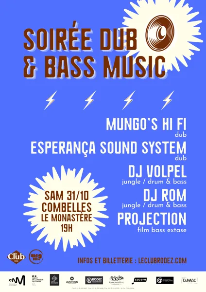 Soirée dub & bass music Rodez