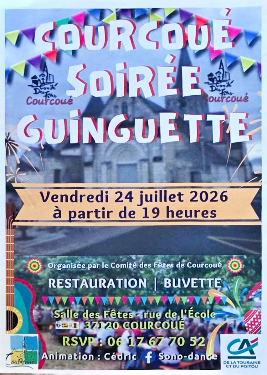 Soirée guinguette  Courcoué
