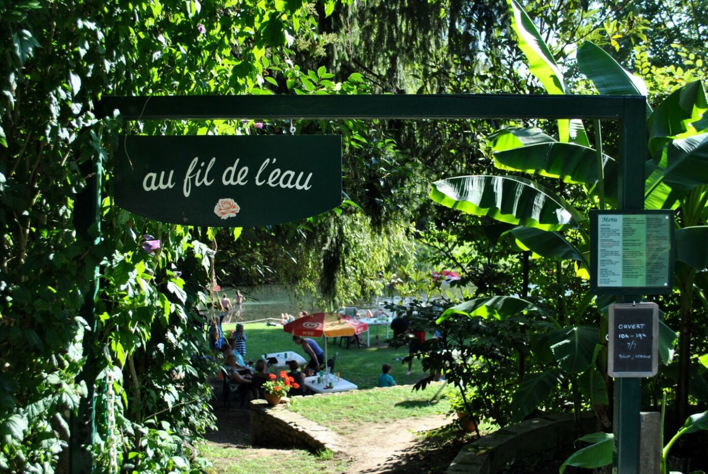 Soirée Guinguette et Concert Live Au Fil de l’Eau Sauveterre-de-Béarn