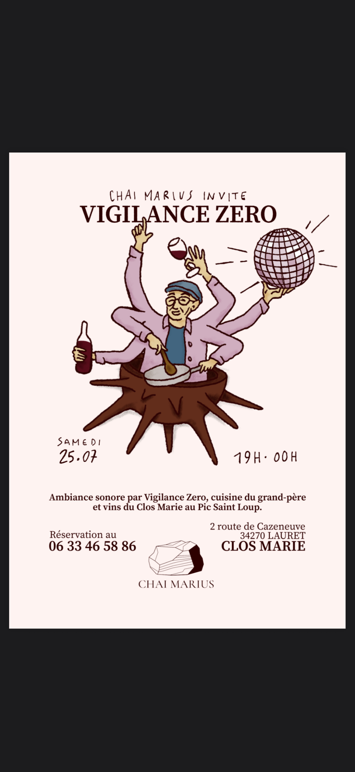 Soirée Guinguette Clos Marie Lauret 2026-07-25