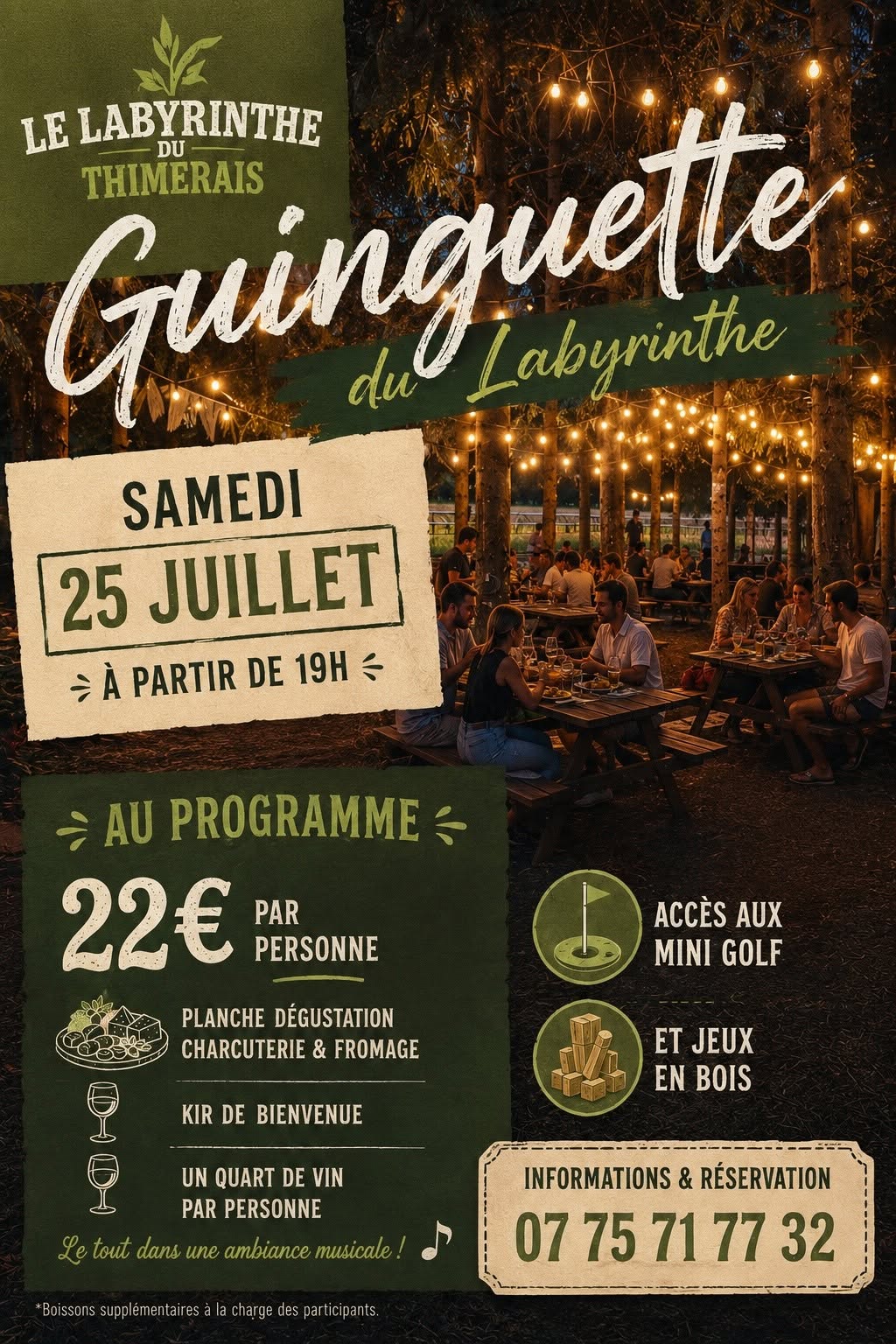 Soirée Guinguette  Saint-Maixme-Hauterive