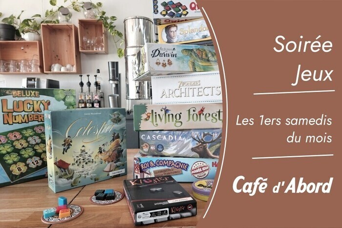 Soirée jeux, Café d’Abord, Saint-Médard-en-Jalles