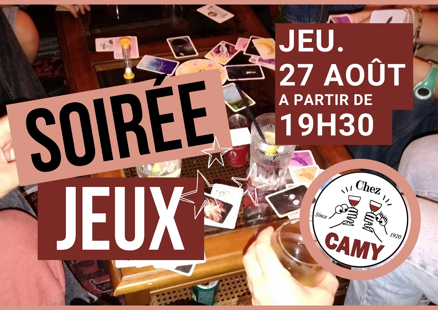Soirée Jeux Chez Camy Chez Camy Carresse-Cassaber
