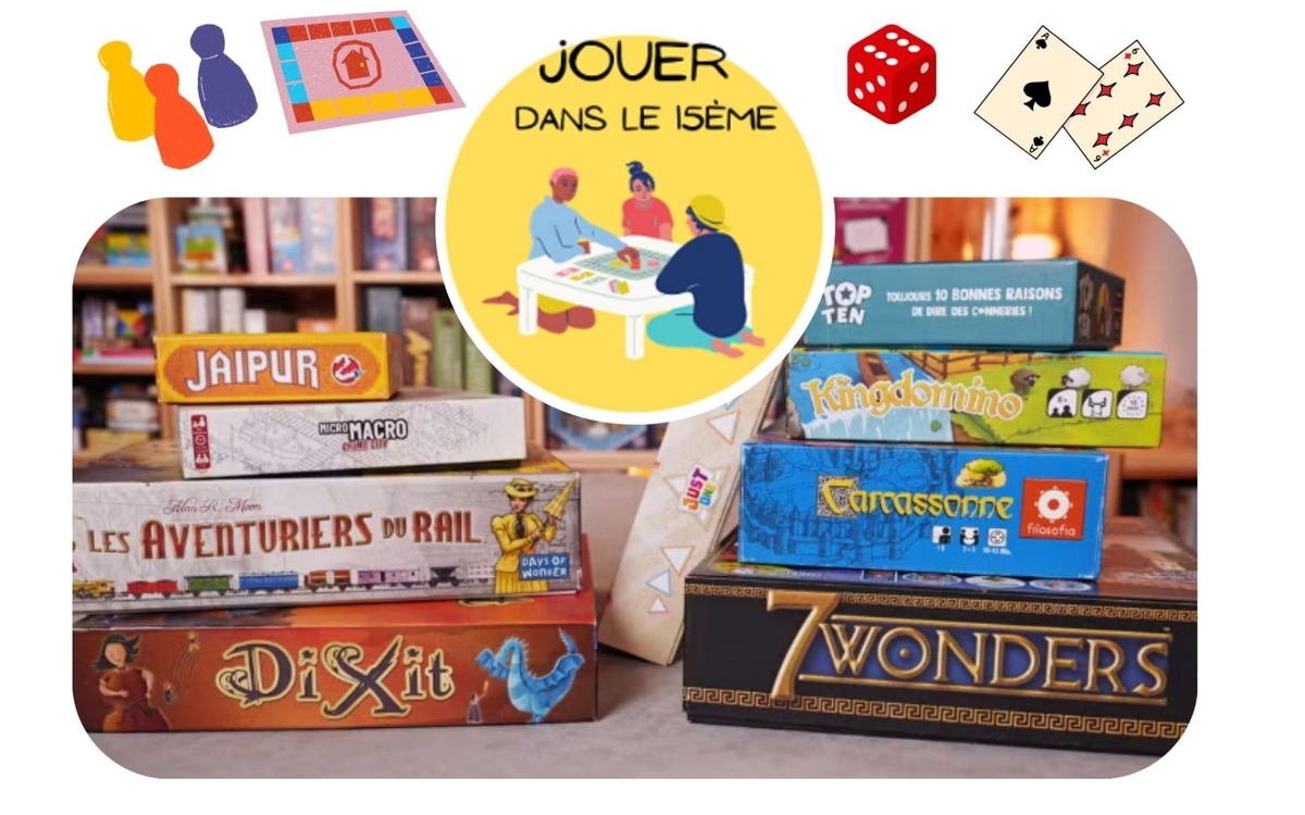 Soirée jeux de société Bibliothèque Gutenberg  Paris