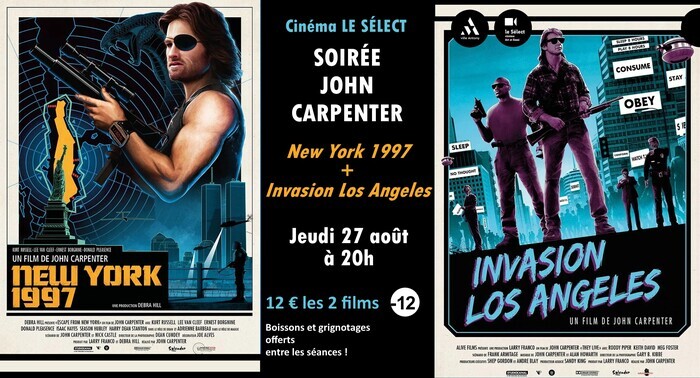 Soirée John CARPENTER, Le Sélect, Antony