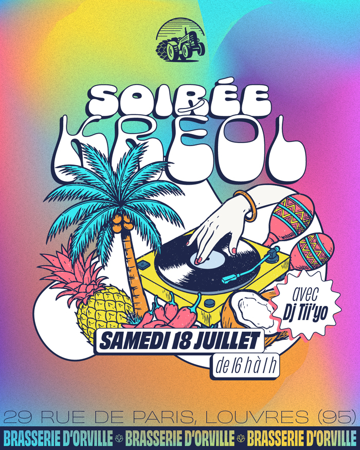 Soirée Kréol Brasserie d'Orville Louvres