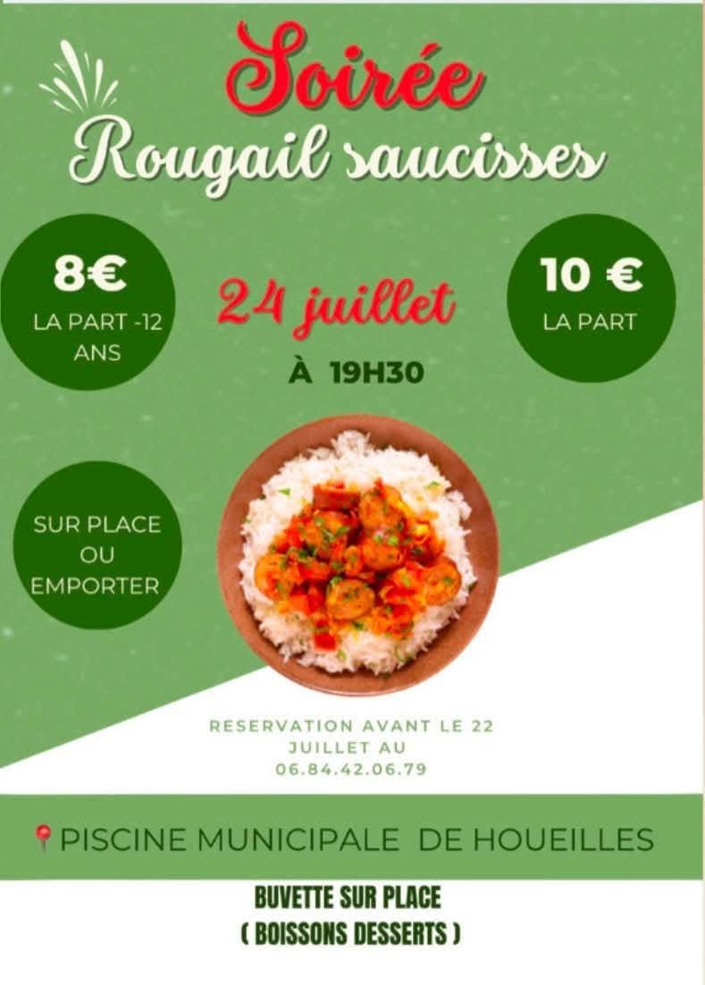 Soirée rougail saucisse Houeillès
