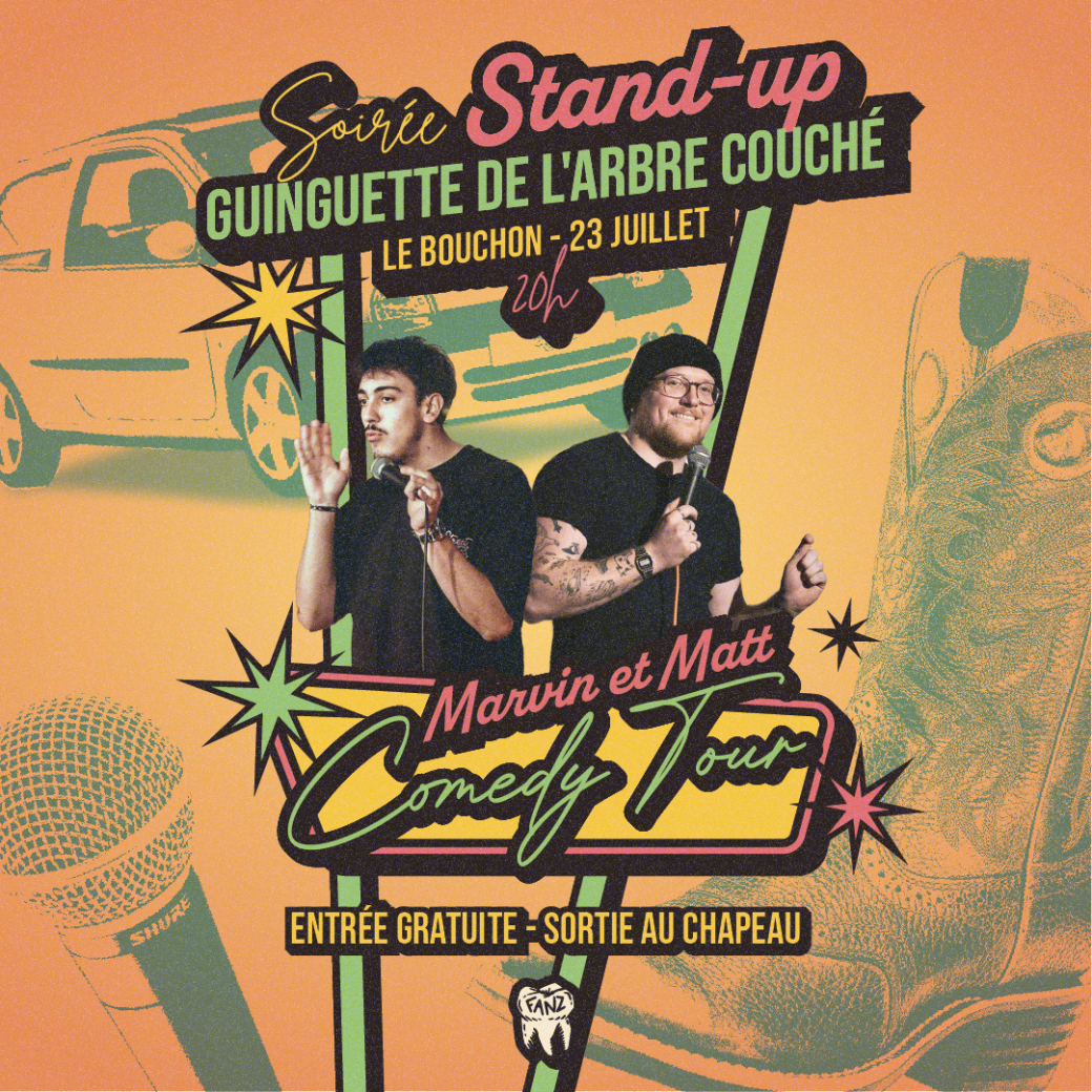 Soirée stand-up à La Guinguette de l’Arbre Couché La Guinguette de l’Arbre Couché Mauléon