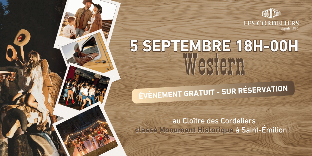 Soirée Western Saint-Émilion